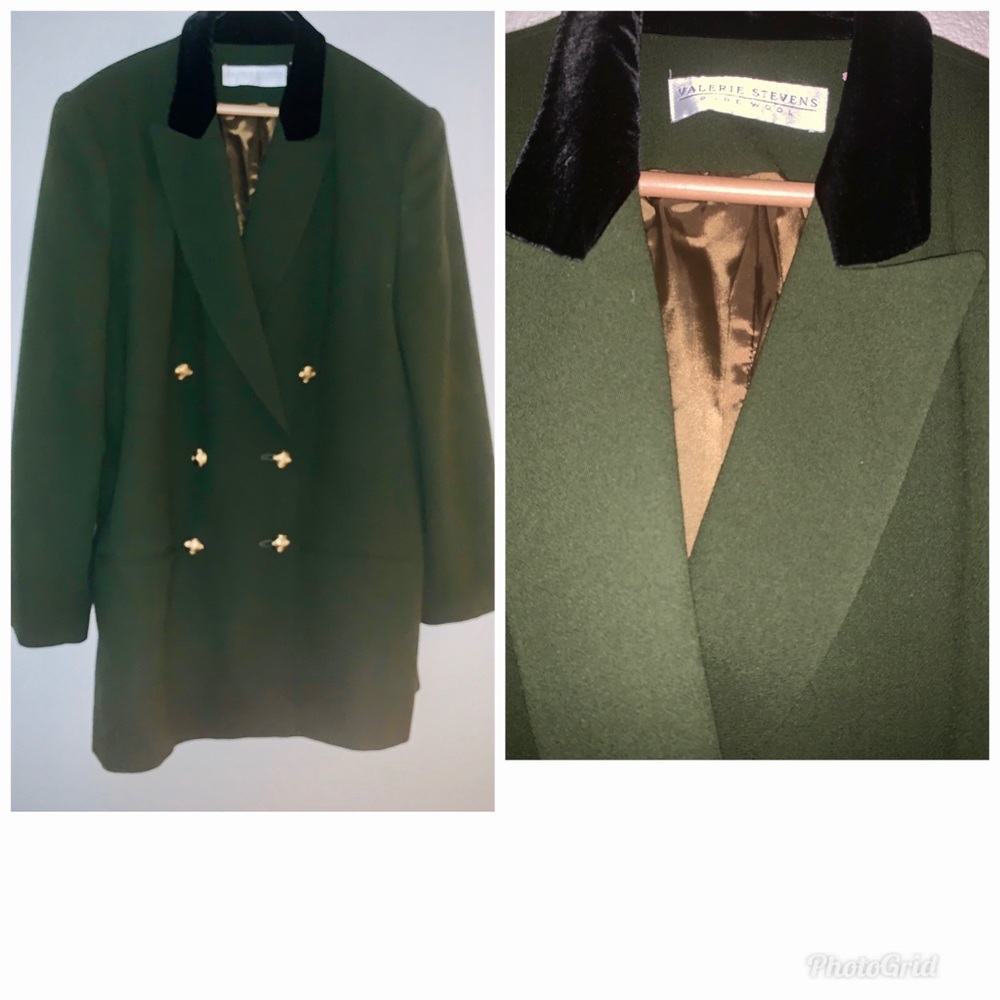 Vintage Valerie Stevens, Double Breasted Jacket,